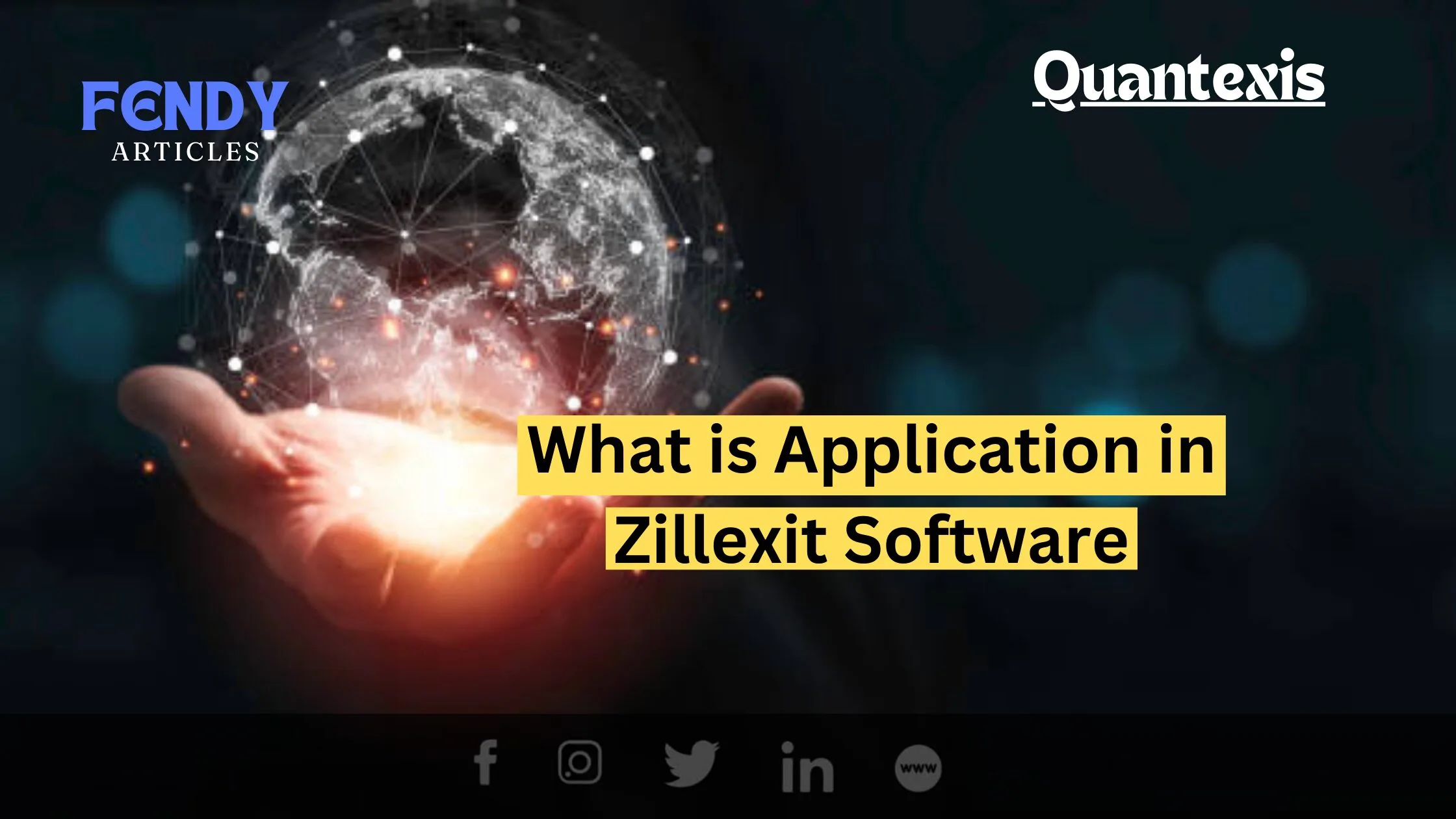 what is application in zillexit software