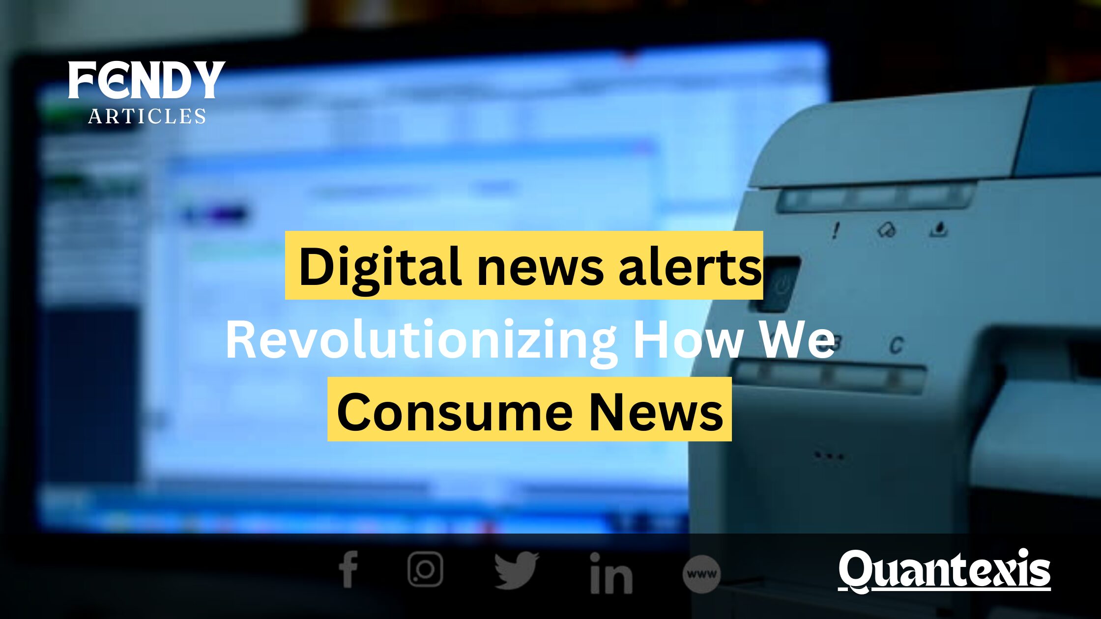 Digital news alerts