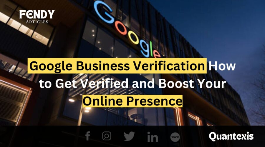 Google Business Verification